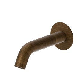 Wall spout for bath group with 3/4” connection - finish Groove Bronze