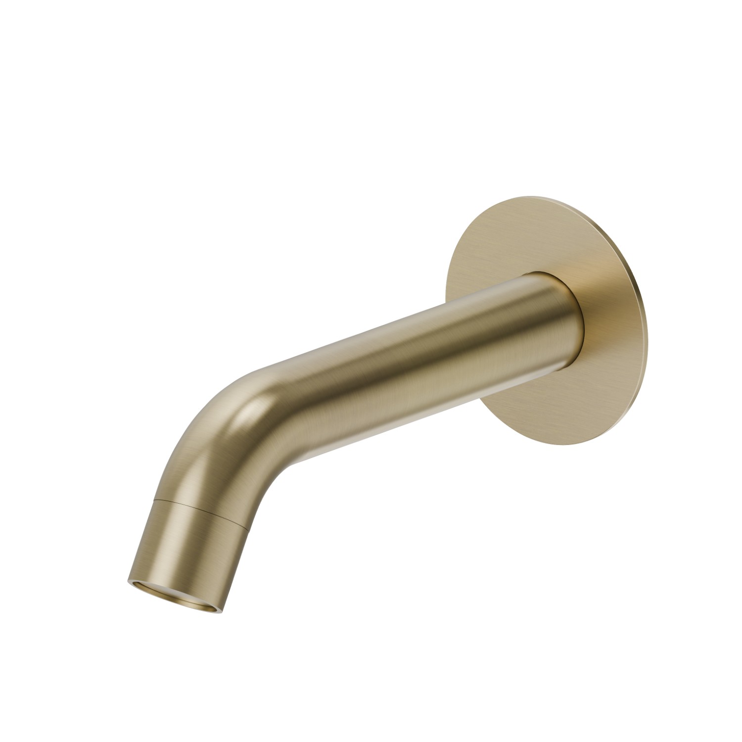 Wall spout for bath group with 3/4” connection - finish PVD Brushed Pale Gold