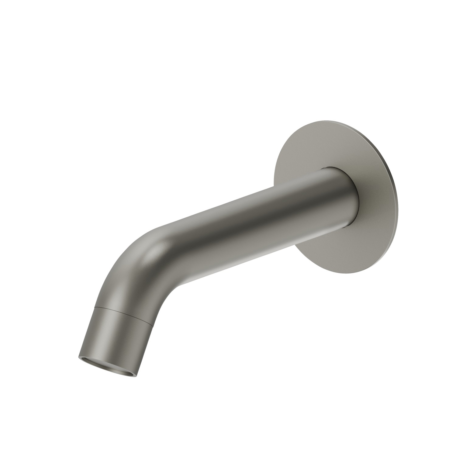 Wall spout for bath group with 3/4” connection - finish Titanium Satin