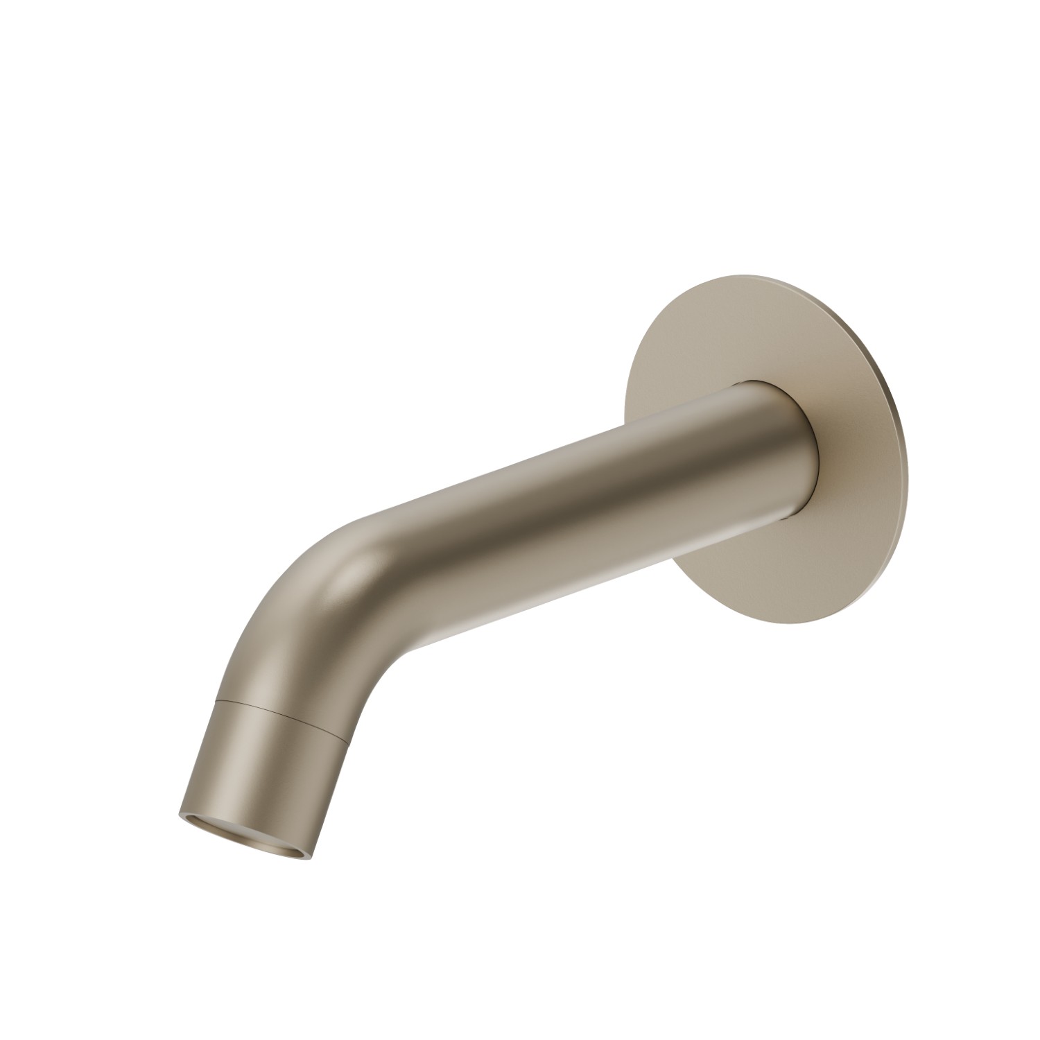 Wall spout for bath group with 3/4” connection - finish Gold Satin