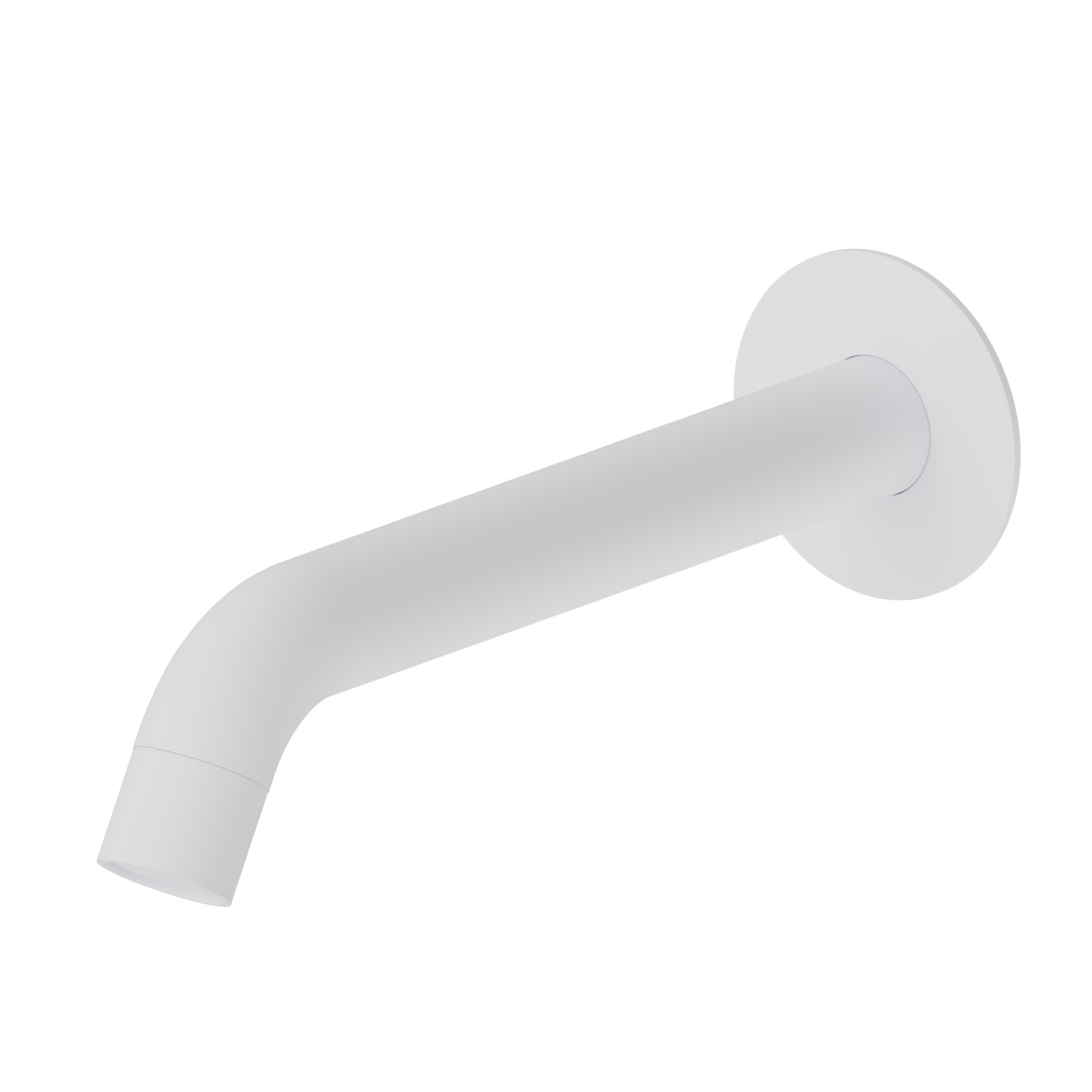 Wall spout for bath group with 3/4” connection - finish Matt White