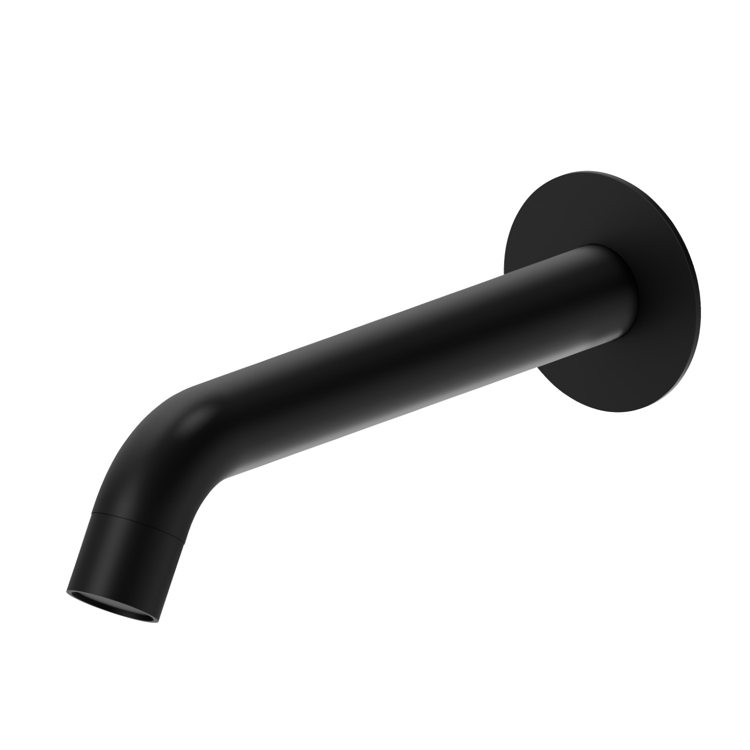 Wall spout for bath group with 3/4” connection - finish Matt Black