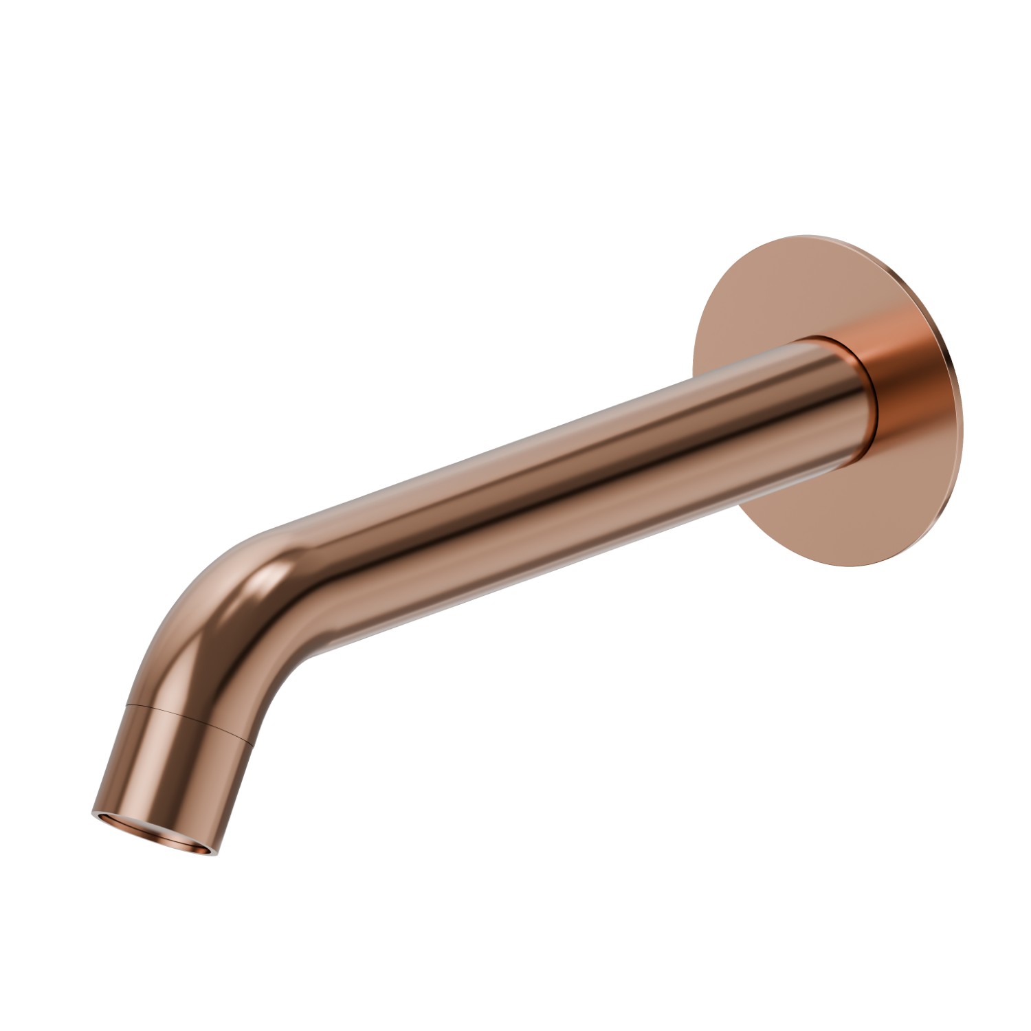 Bocca di erogazione a parete per gruppo vasca con attacco da 3/4” - finitura PVD Copper Bronze