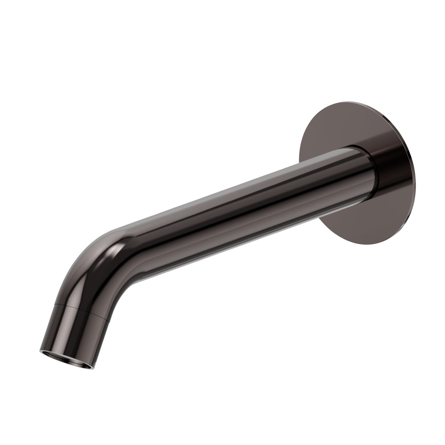 Bocca di erogazione a parete per gruppo vasca con attacco da 3/4” - finitura PVD Gun Metal