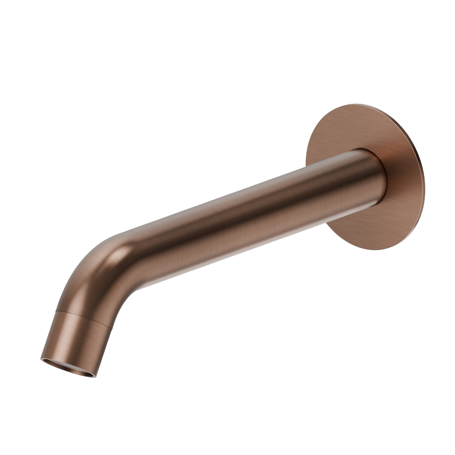 Wall spout for bath group with 3/4” connection - finish PVD Brushed Copper Bronze