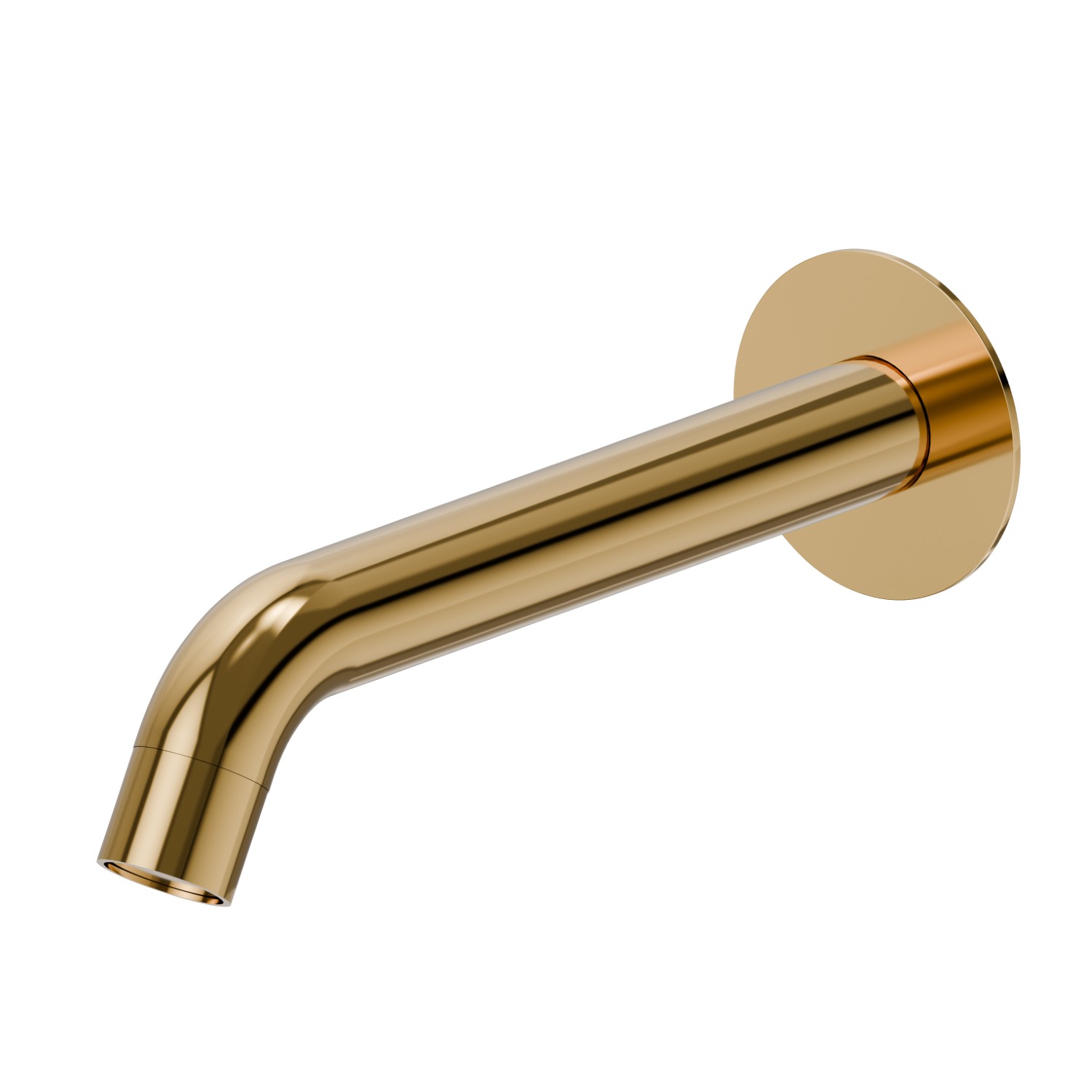 Wall spout for bath group with 3/4” connection - finish PVD Glossy Gold