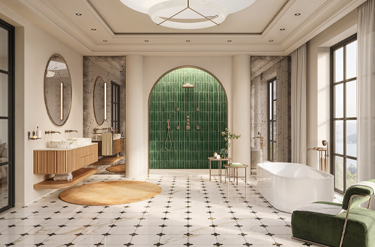 Newform unveils the Bellavita collection at Cersaie 2026, "The Organic House" stand
