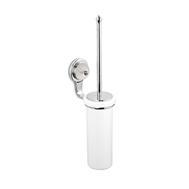 Wall mounted toilet brush