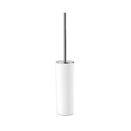 Free standing toilet brush with brush