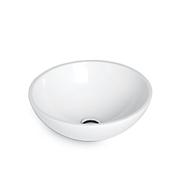 Mineralmarmo® round lay on washbasin