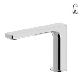Deck-mounted washbasin spout. Without pop-up waste set