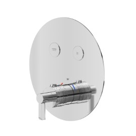 2 ways out thermostatic concealed mixer