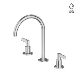 3-hole basin group without pop-up waste set.