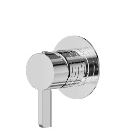 One way out single lever concealed mixer