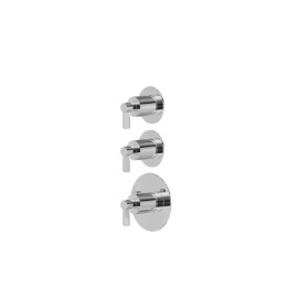 2 ways out concealed thermostatic multifunction selectors