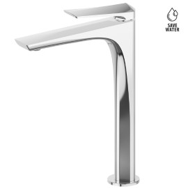 Single-lever mixer, high version for above counter basin, without pop-up waste set