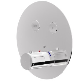 2 ways out thermostatic concealed mixer