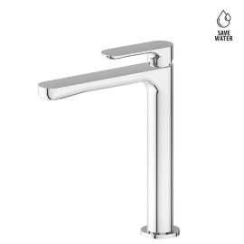 Single lever basin mixer, medium version, for above counter basin