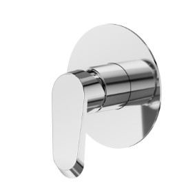 One way out single lever concealed mixer, 1/2" connections.