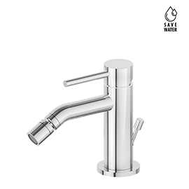 Single lever bidet mixer
