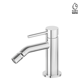 Single lever bidet mixer
