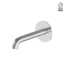 Wall spout for basin group
