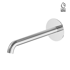 Wall spout for basin group