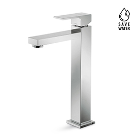 Single-lever mixer, high version for above counter basin, without pop-up waste set
