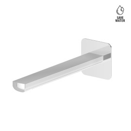 Wall spout for basin group