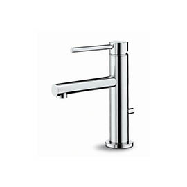 Single-lever basin mixer with 1”1/4 pop up waste set