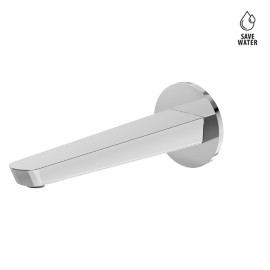 Wall spout for basin group