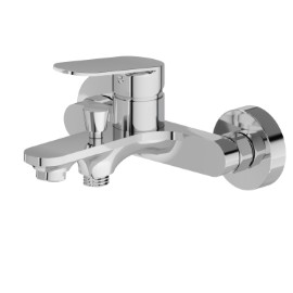 Single lever exposed bath mixer