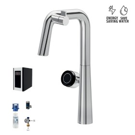 Sink mixer tap with swivel spout