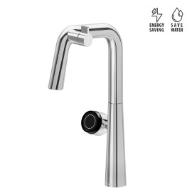 Sink mixer tap with swivel spout