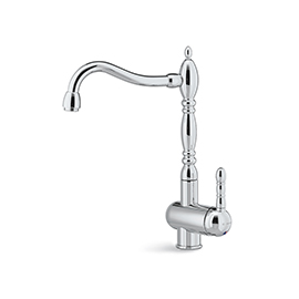 Single-lever sink mixer, tubular swivel spout - ”retro” style