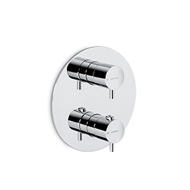 Thermostatic concealed shower mixer