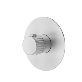 Miscelatore termostatico ad incasso, da abbinare a rubinetto d’arresto.