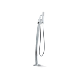 Single-lever floor mixer with complet hand shower set, for art. 463, 464.