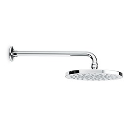 ABS wall head shower with raining jet.