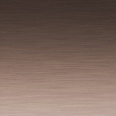 brushed copper bronze - pvd